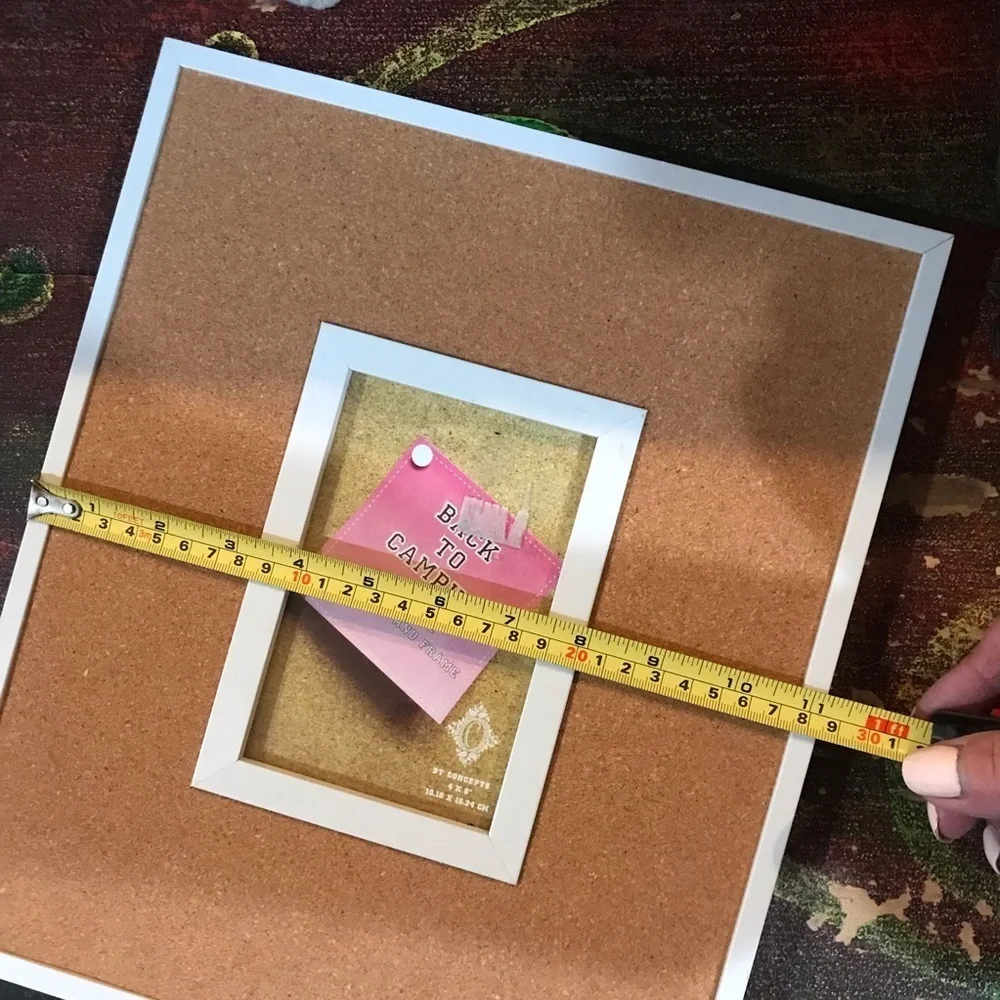 Concepts ▪️corkboard frame